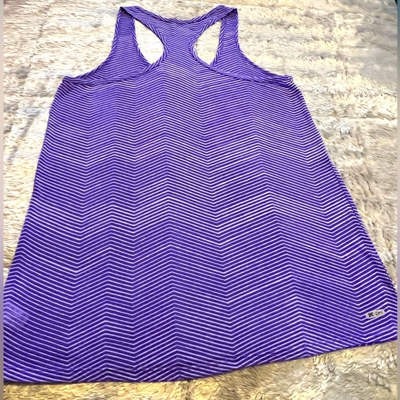 RBX Purple Razorback Tank - Picture 2 of 4